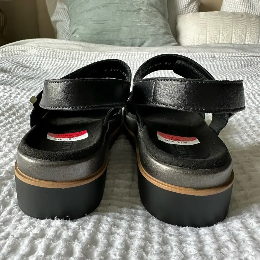 Mephisto Womens Dominica Leather Sandal - Black Leather NEW - Picture 10 of 14